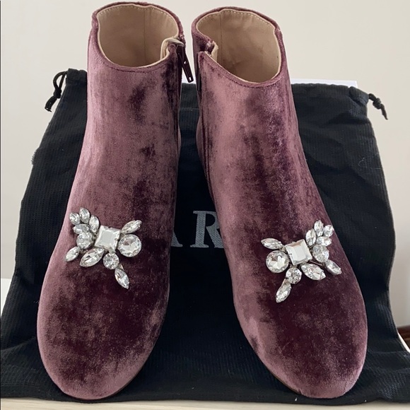 Zara Other - Zara Kids 💎 jeweled ankle boots